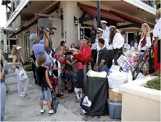 Hurricane Katrina relief drive at the Pirate Soul Museum : Key West, FL Credit: Dale M. McDonald Florida Electronic Library .
